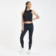 Canotta corta sportiva MP Infinity Mark da donna - Nero