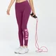Leggings sportivi con stampa graffiti MP da donna - Rosa intenso