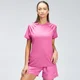 T-shirt sportiva con stampa MP Repeat Mark da donna - Rosa