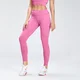 Leggings sportivi con stampa MP Repeat Mark da donna - Rosa