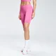 Pantaloncini ciclista con stampa MP Repeat Mark da donna - Rosa