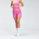 Pantaloncini sportivi con stampa MP Repeat Mark da donna - Rosa