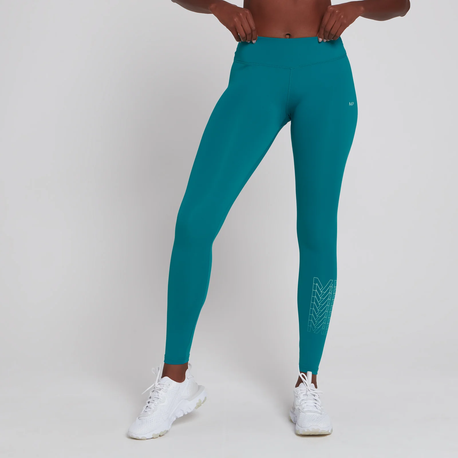 MP Women's Repeat MP Training Leggings - Teal - XXS Immagine 1