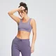 Reggiseno sportivo con spalline larghe MP Essentials da donna - Lilla