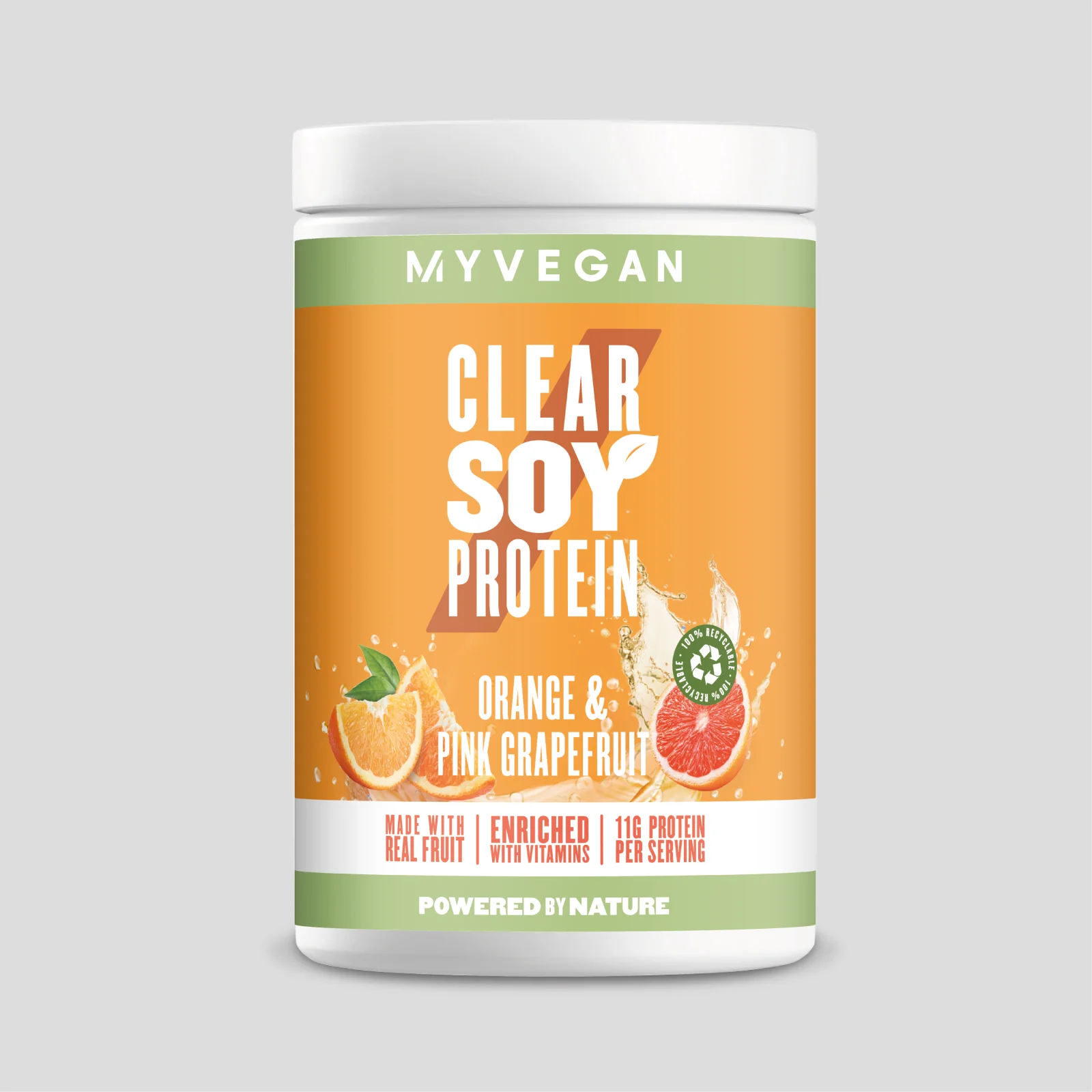 Clear Soy Protein - 20porzioni - Arancia e pompelmo rosa Immagine 1