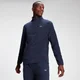 Pile con cerniera 1/4 MP Rest Day da uomo - Blu navy