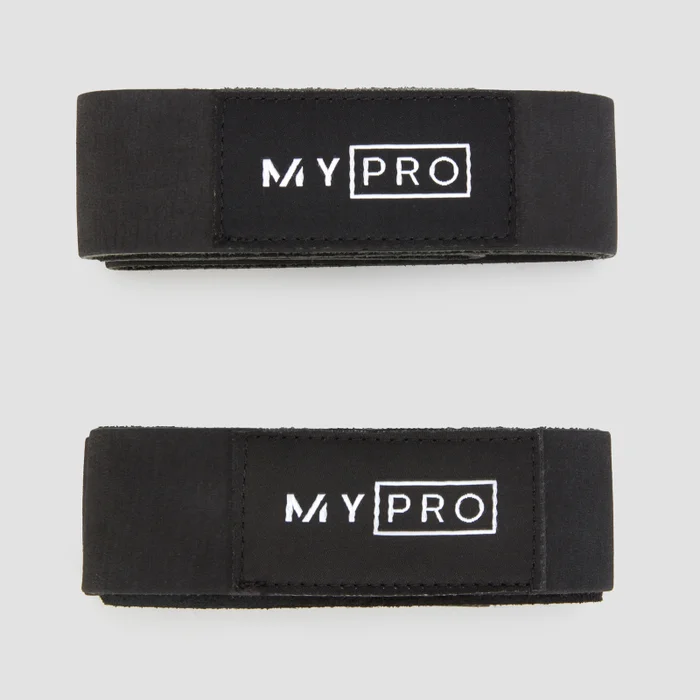 Cinghie di sollevamento in pelle scamosciata MYPRO - Nere