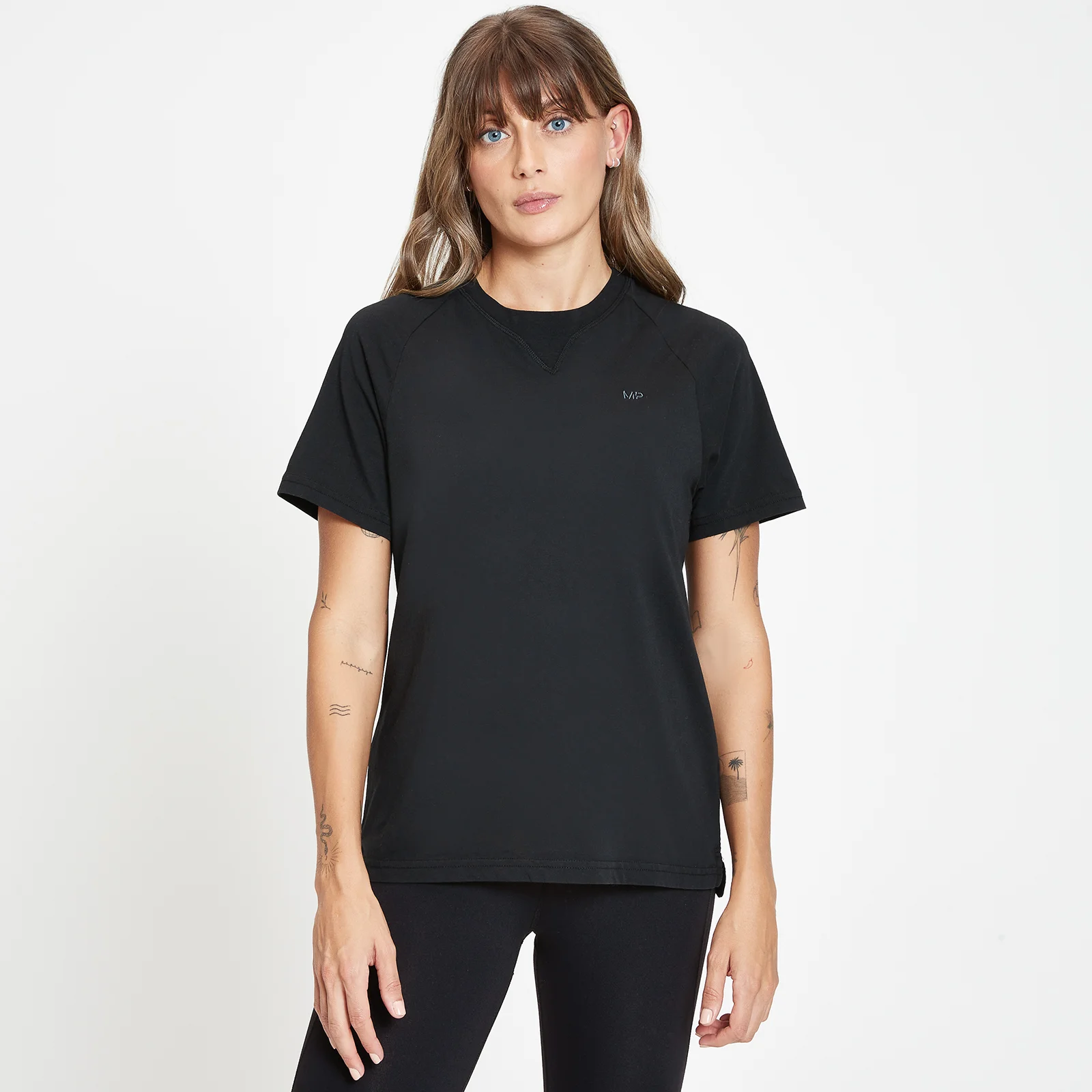 T-shirt lunga MP Rest Day da donna - Nera - XXS Immagine 1