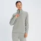 Felpa con cerniera 1/4 in pile MP Essentials da donna - Storm