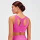 Reggiseno sportivo con taglio al laser MP Sculpt da donna - Orchidea