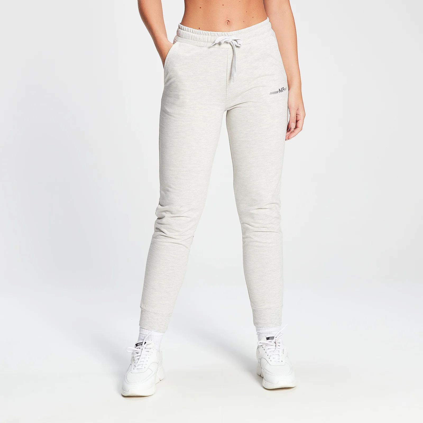 Pantaloni da jogging MP Mini Mark Graphic da donna - Grigio chiaro mélange - XXS Immagine 1