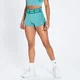 Pantaloncini Curve MP Booty da donna - Verde energy