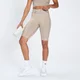 Pantaloncini ciclista MP Curve da donna - Beige sesamo