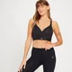 Reggiseno sportivo a sostegno elevato con coppe modellate MP - Nero