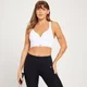 Reggiseno sportivo a sostegno elevato con coppe modellate MP - Bianco
