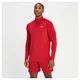 Maglia sportiva con cerniera 1/4 MP da uomo - Rosso cremisi