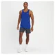 Canotta sportiva con spalline strette MP da uomo - Blu cobalto