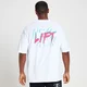 T-Shirt oversize vintage MP Lift Uomo - Bianca