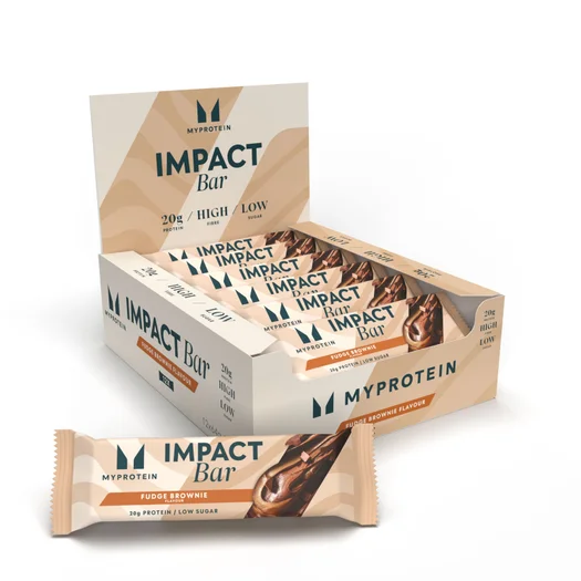 Impact protein bar - New Recipe - 12 x 64g - Fudge al cioccolato