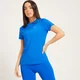 T-shirt sportiva MP da donna - Azzurro intenso