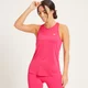 Canotta sportiva in mesh con dorso a vogatore MP da donna - Magenta