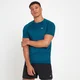 T-Shirt a maniche corte MP Velocity da uomo - Blu Poseidon