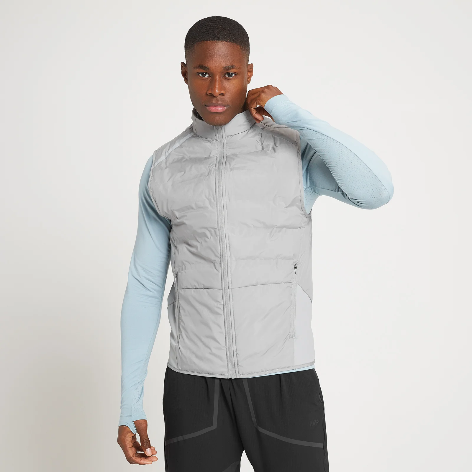 Gilet MP Velocity Ultra da uomo - Grigio tempesta - XXS Immagine 1