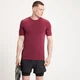 T-shirt a maniche corte senza cuciture MP Tempo Ultra da uomo - Merlot