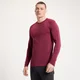 Maglia a maniche lunghe senza cuciture MP Tempo Ultra da uomo - Merlot