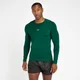 Maglia aderente a maniche lunghe MP Engage da uomo - Verde pino