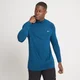 Maglia con cerniera 1/4 MP Performance da uomo - Poseidon mélange
