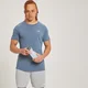 T-shirt a maniche corte MP Form da uomo - Blu acciaio
