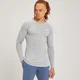 Maglia a maniche lunghe MP Form da uomo - Grigio tempesta mélange