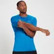 T-shirt sportiva a maniche corte MP da uomo - Azzurro intenso
