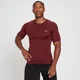 T-shirt aderente a maniche corte MP Base Layer da uomo - Merlot