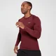 Maglia aderente a maniche lunghe MP Base Layer da uomo - Merlot