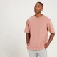 T-shirt oversize MP da uomo - Rosa slavato