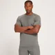 T-shirt sportiva a maniche corte con stampa MP Repeat da uomo - Carbone