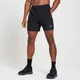 Pantaloncini sportivi con stampa MP da uomo - Neri