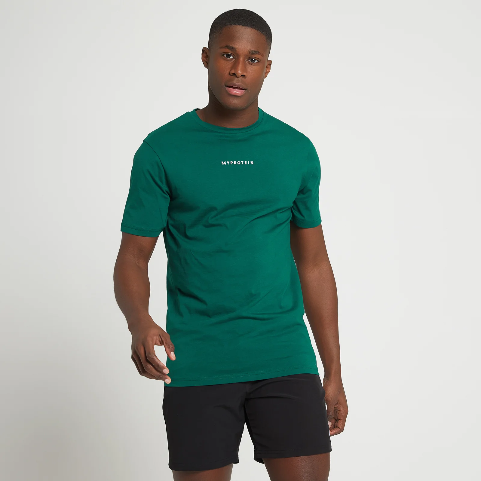 T-shirt MP Originals da uomo - Verde abete - XXS Immagine 1