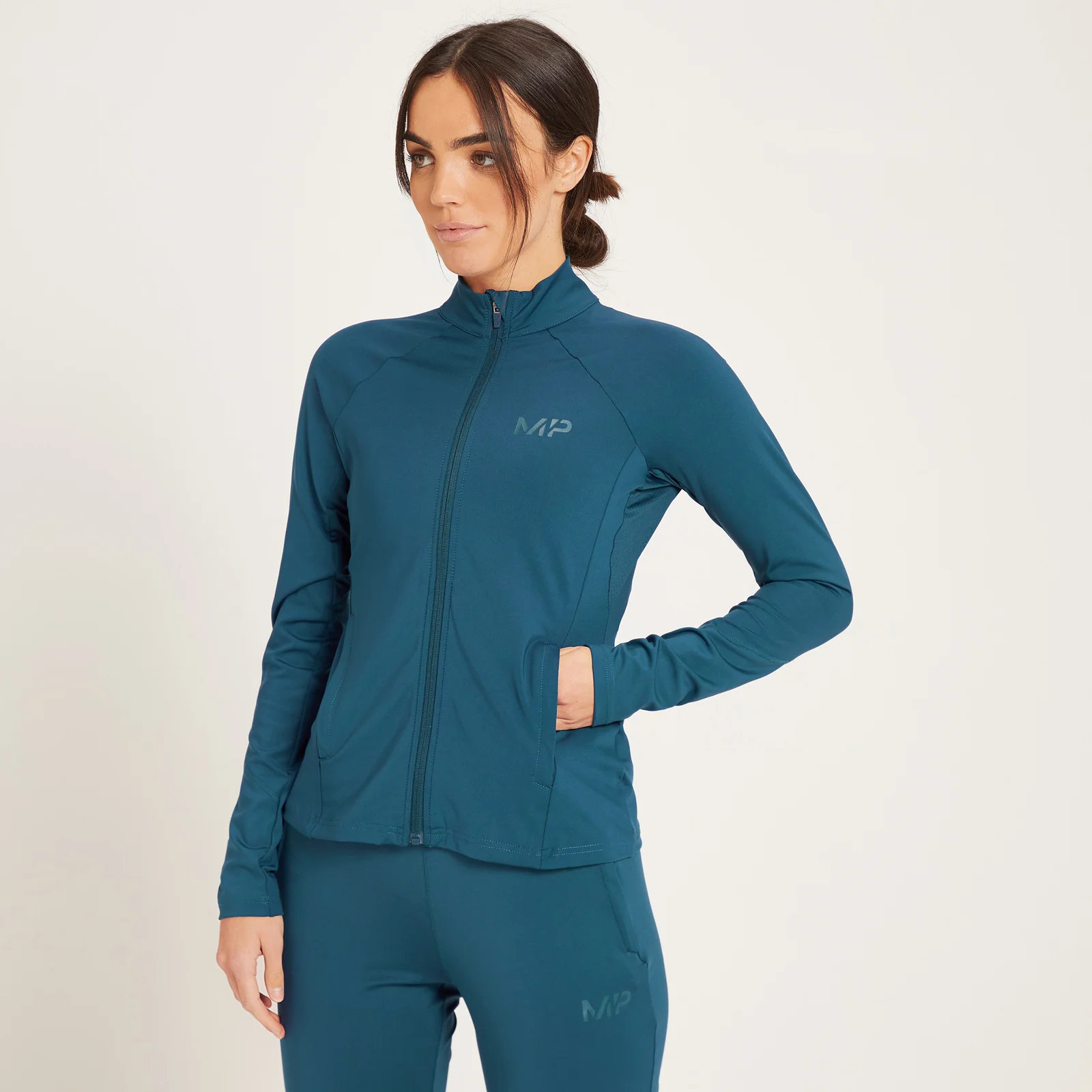 Giacca sportiva MP Tempo da donna - Azzurro polvere - XS Immagine 1