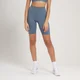 Pantaloncini ciclista MP Power Ultra da donna - Blu acciaio