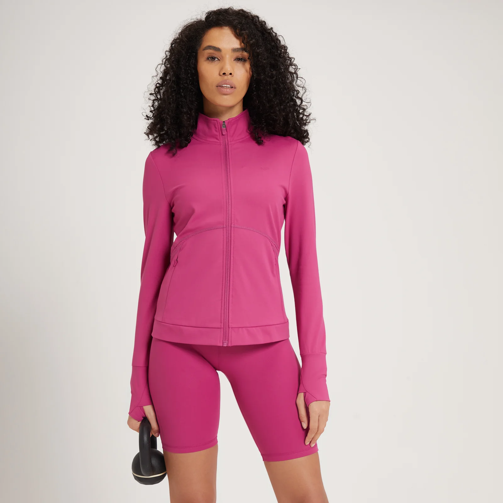 Giacca con vestibilità regolare MP Power Ultra da donna - Sangria - XXS Immagine 1