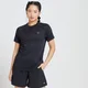 T-shirt sportiva MP Run Life da donna - Nera/Bianca