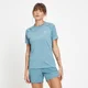 T-shirt sportiva MP Run Life da donna - Blu/Bianca