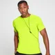 T-shirt sportiva a maniche corte con stampa MP da uomo - Giallo lime