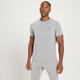 T-shirt a maniche corte con stampa a contrasto MP Adapt Drirelease da uomo - Grigio tempesta mélange