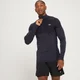 Maglia con cerniera 1/4 MP Essential da uomo - Nero mélange