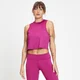 Canotta corta sportiva MP Repeat da donna - Rosa intenso