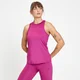 Canotta sportiva con scollo a vogatore MP Repeat da donna - Rosa intenso
